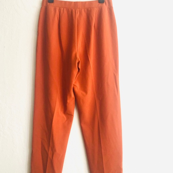 NEW MICHAEL Michael Kors rust orange dress pants size Medium - Picture 7 of 7